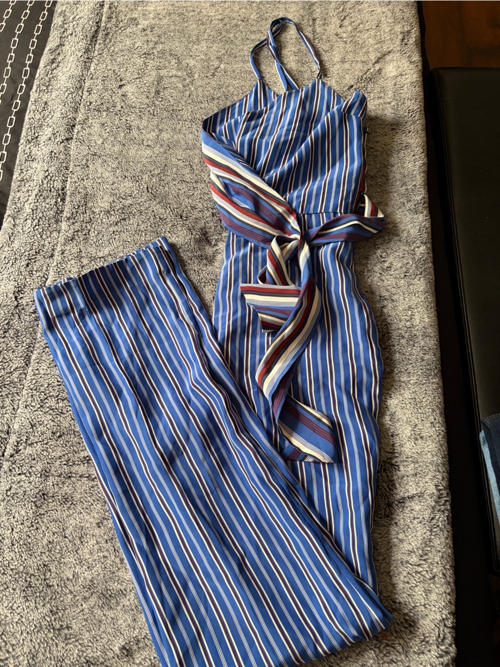 Blue Stripe Lounge Pants